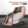 Ghế massage Joypal V2 Pro 2025- Nhận diện điểm đau, cấu trúc 4D thắt lưng