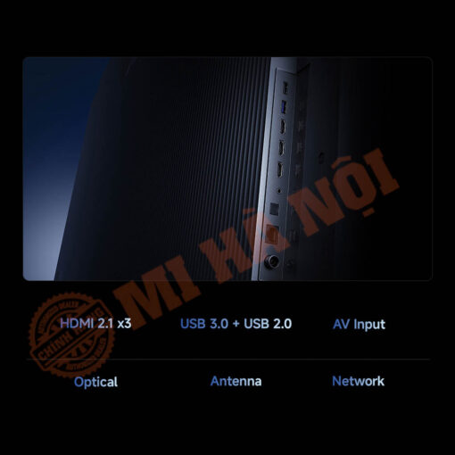 Ba cổng HDMI 2.1 đầy đủ, Wi-Fi 6 tốc độ cao – Hiệu năng tối đa