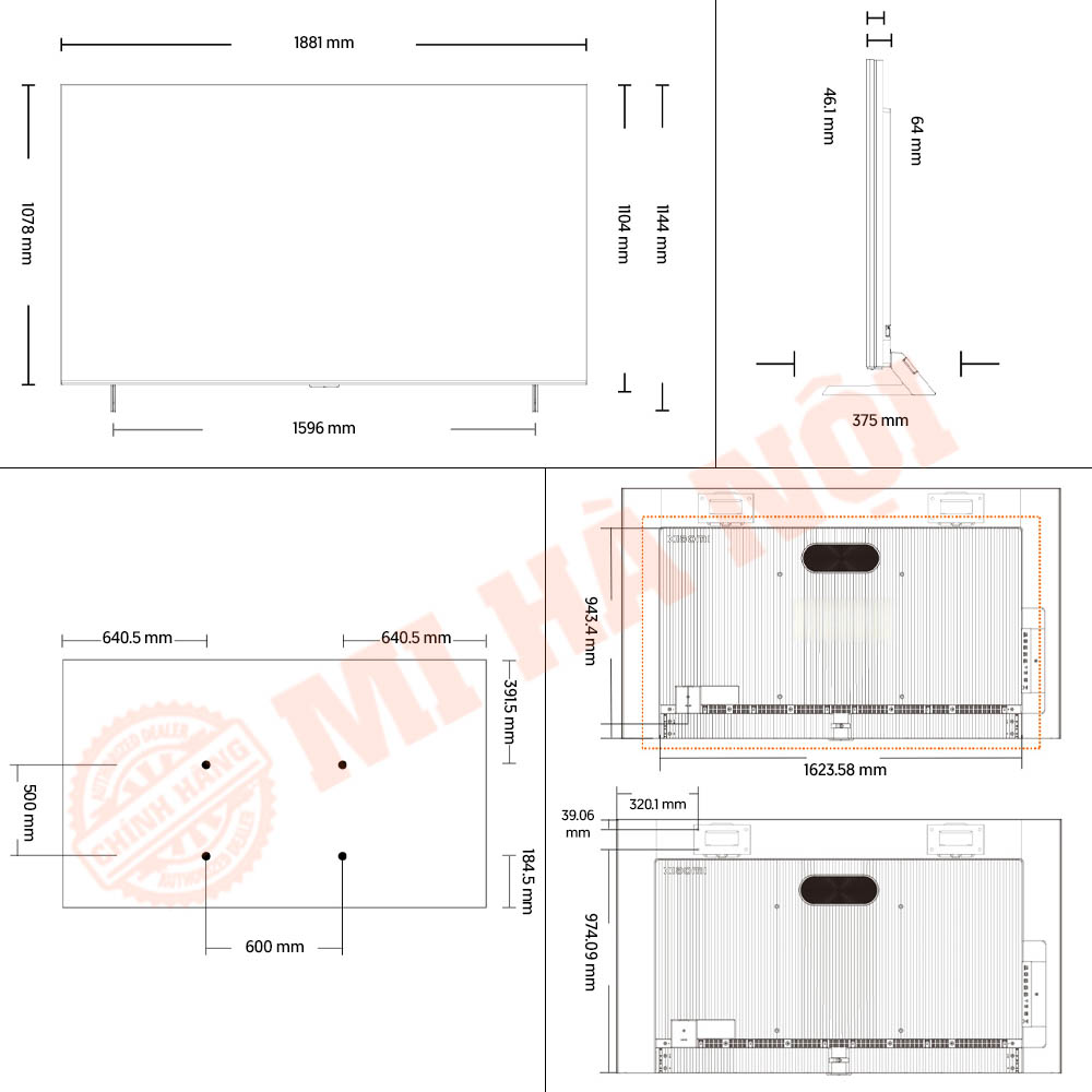 Tivi Xiaomi S Pro 85 Mini LED 2026