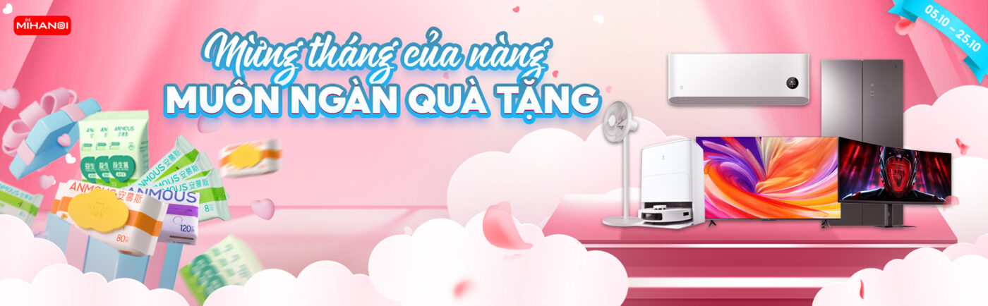 Mừng tháng của nàng - Muôn ngàn quà tặng