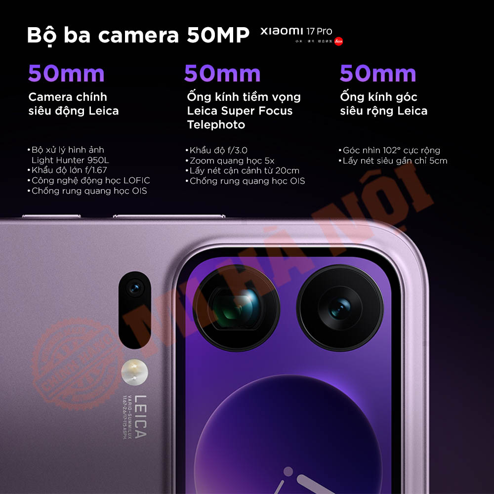 Điện thoại Xiaomi 17 Pro