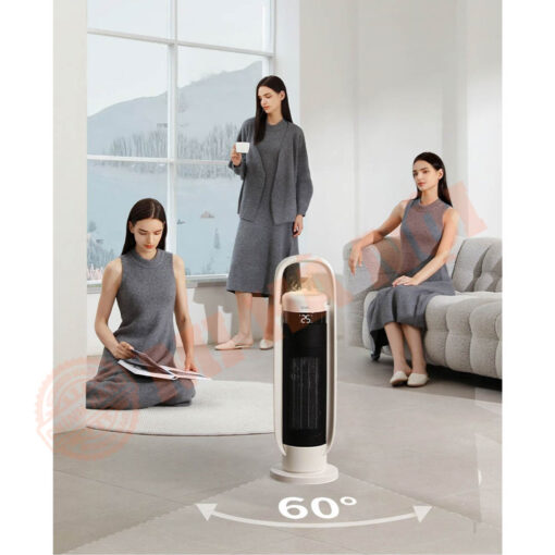 Phân bổ hơi ấm đều với góc xoay rộng 60°