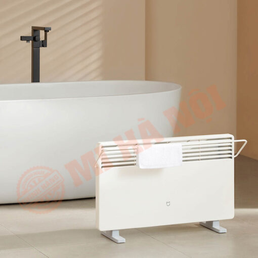 Tích hợp giá phơi quần áo, vừa sấy khô vừa sưởi ấm