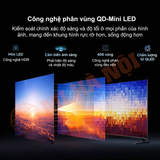 Công nghệ QD-Mini LED hình ảnh vượt trội