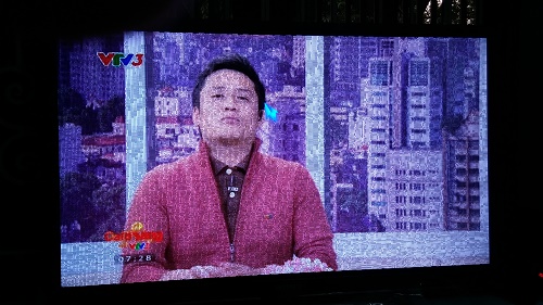 Nhận biết hiện tượng nhòe màu trên tivi