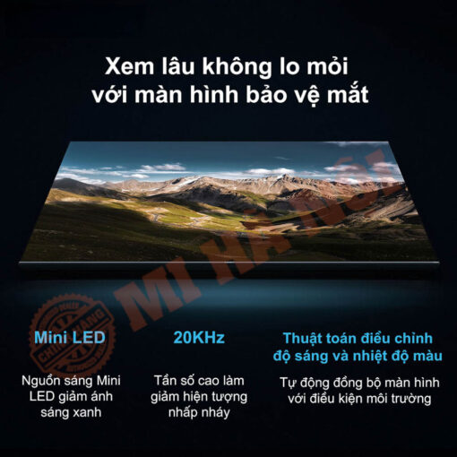 Bảo vệ mắt tối ưu cho trải nghiệm xem trọn vẹn
