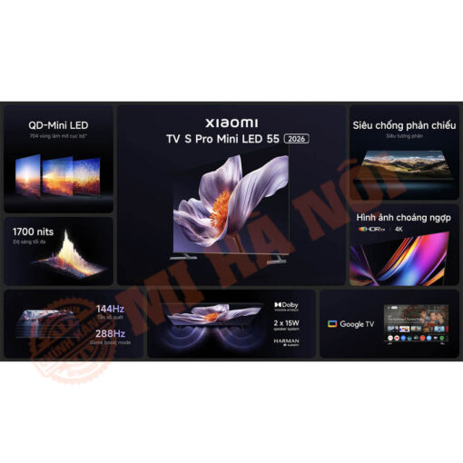 Những ưu điểm nổi bật của Tivi Xiaomi S Pro Mini LED 55 inch