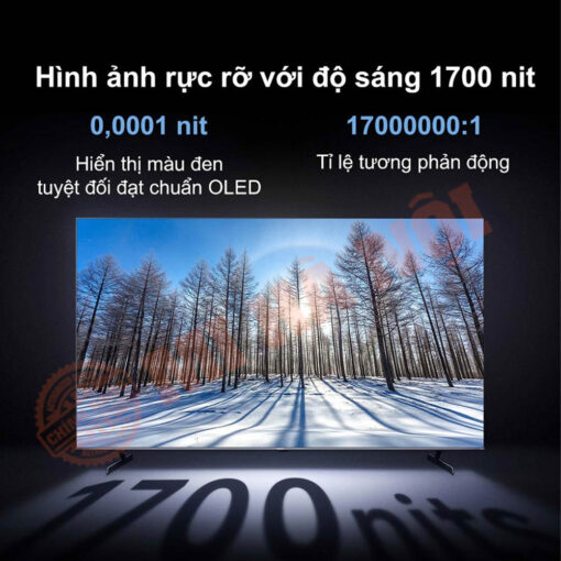 Chiều sâu ánh sáng tự nhiên và độ tương phản ấn tượng