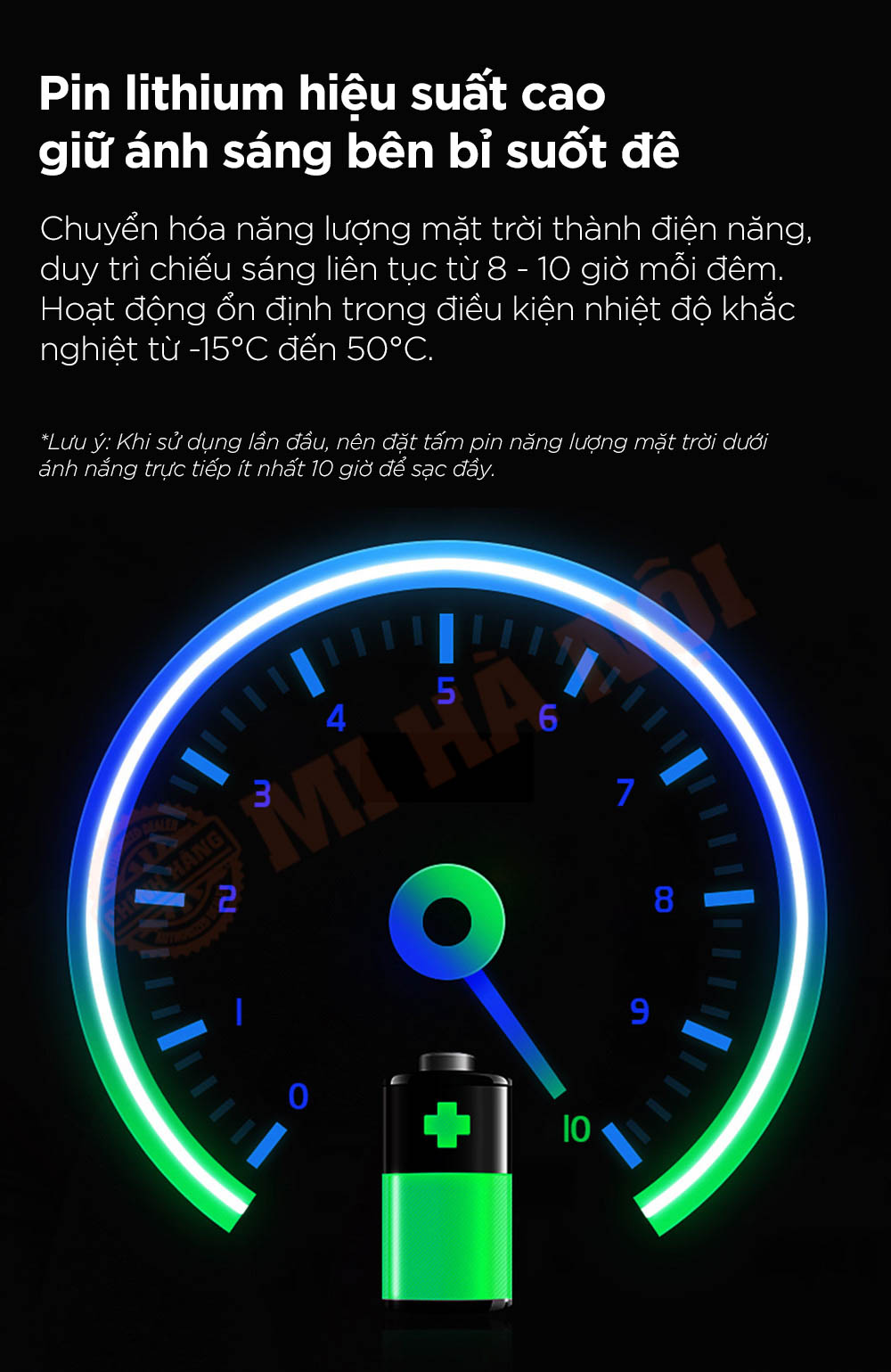 Đèn năng lượng mặt trời Huayi