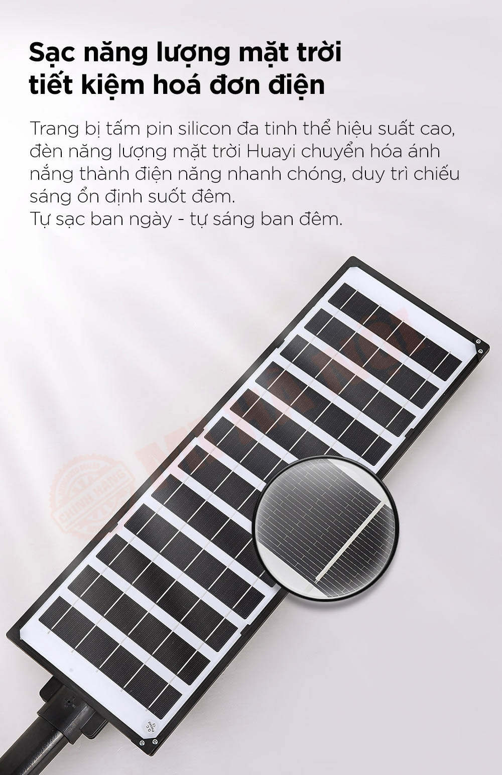 Đèn năng lượng mặt trời Huayi