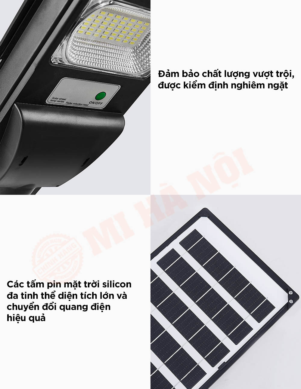 Đèn năng lượng mặt trời Huayi