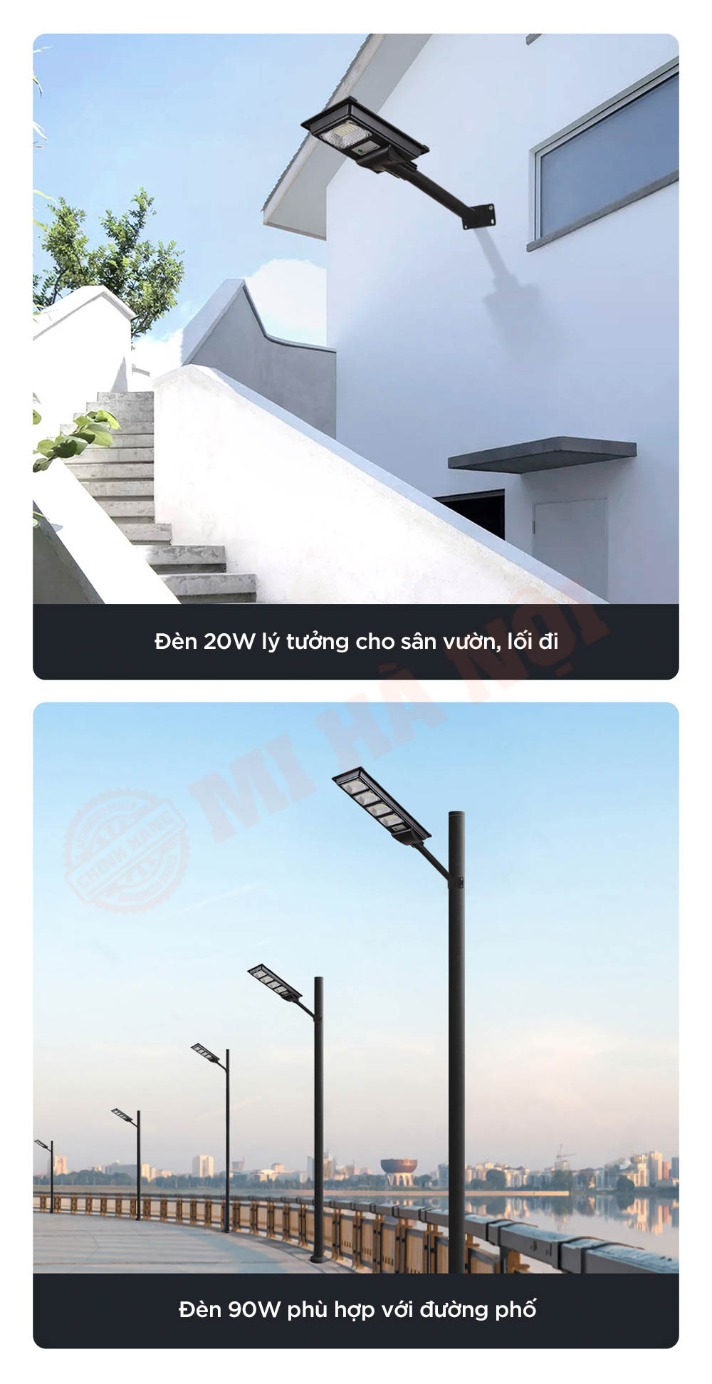 Đèn năng lượng mặt trời Huayi