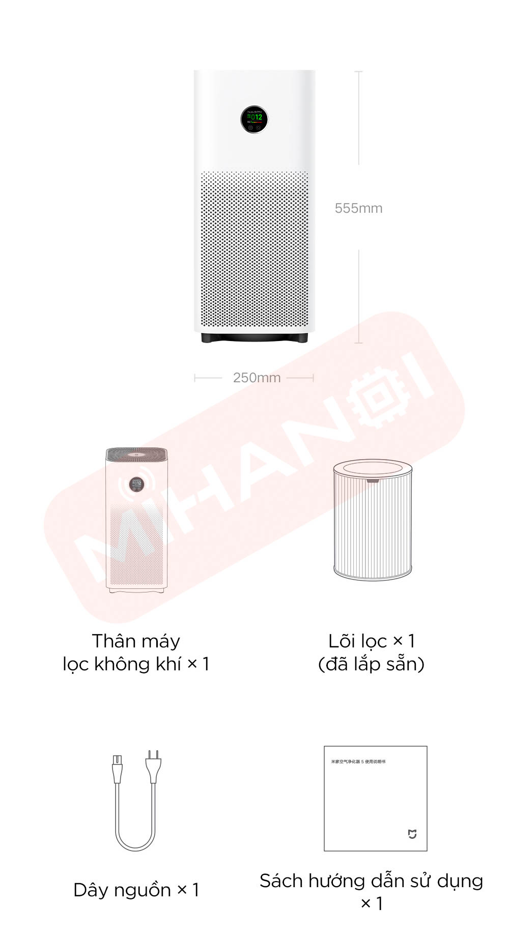 Máy lọc không khí Xiaomi Mijia 5S