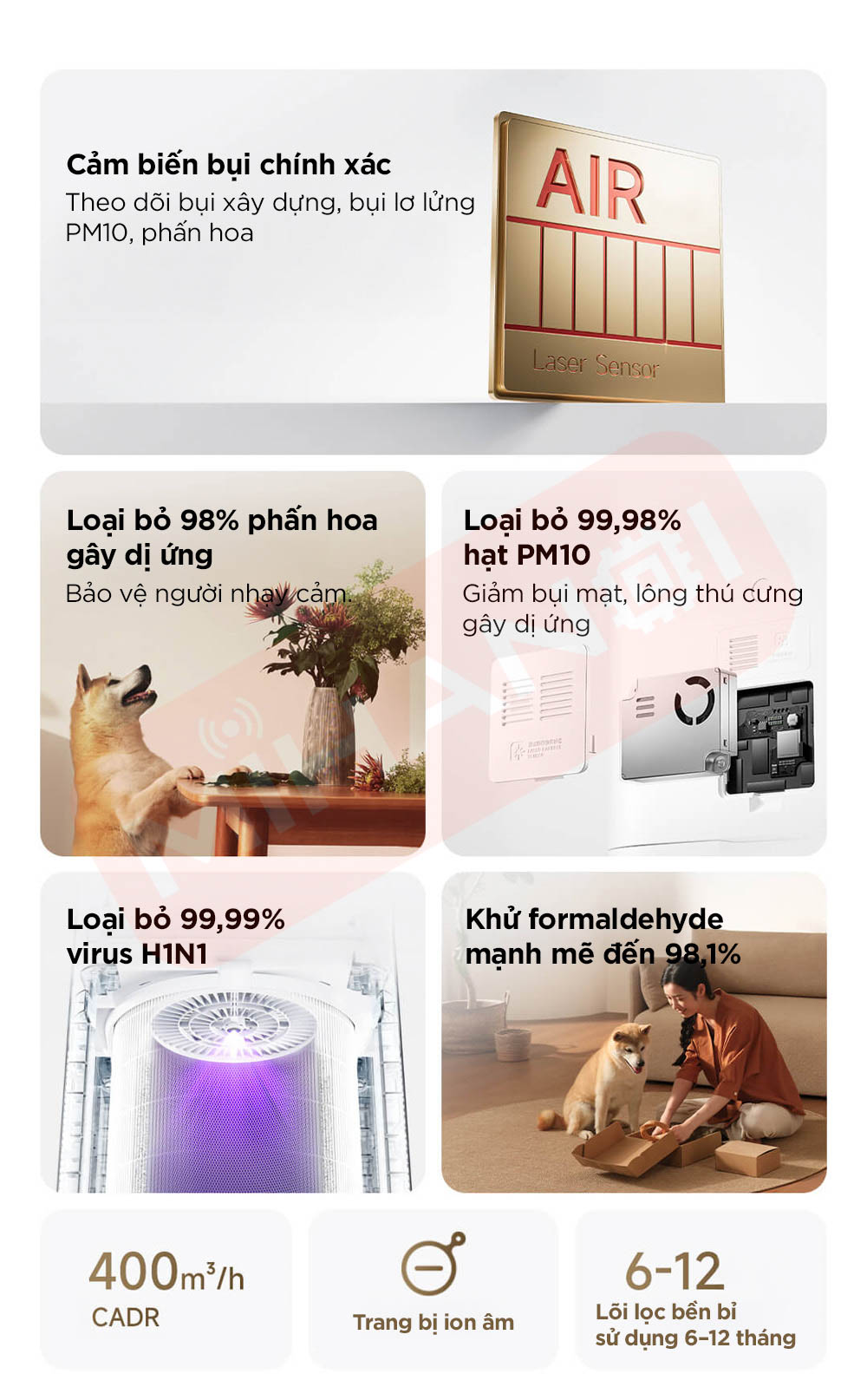 Máy lọc không khí Xiaomi Mijia 5S