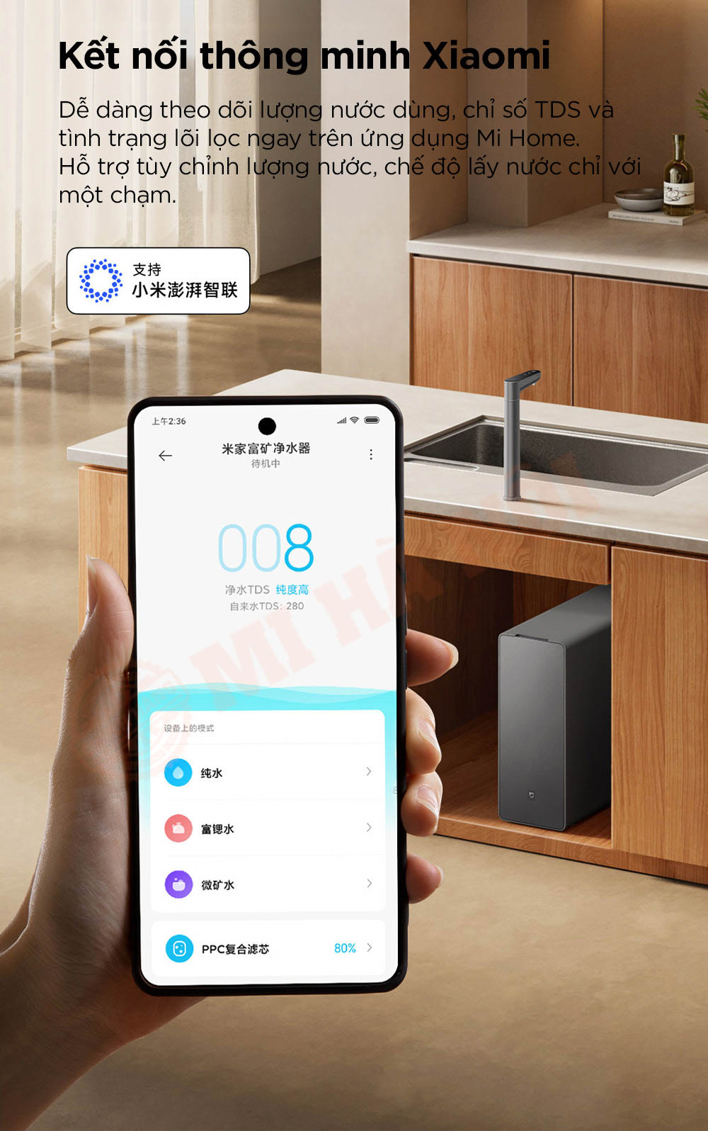 Máy lọc nước Xiaomi Mijia 1200G MR1263-D