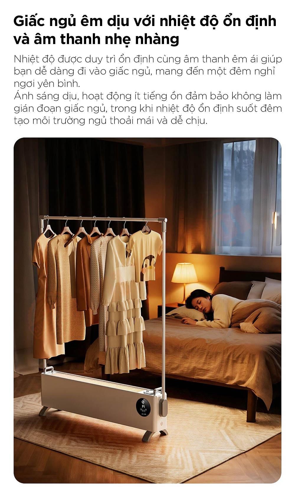 Máy sưởi chân tường Jipin Graphene