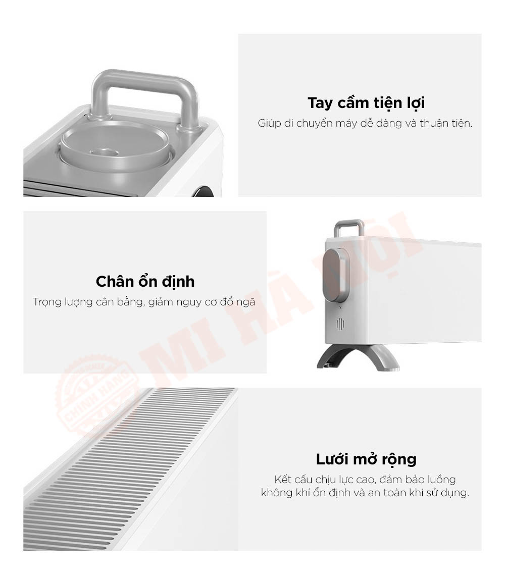 Máy sưởi chân tường Jipin Graphene