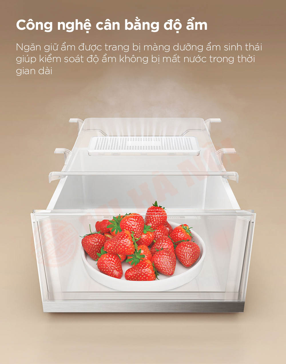 Tủ lạnh 4 cánh Xiaomi Mijia 508L BCD-508WGBI - Bản đá pha lê trắng, đông lạnh -30°C, kháng khuẩn 99.9%