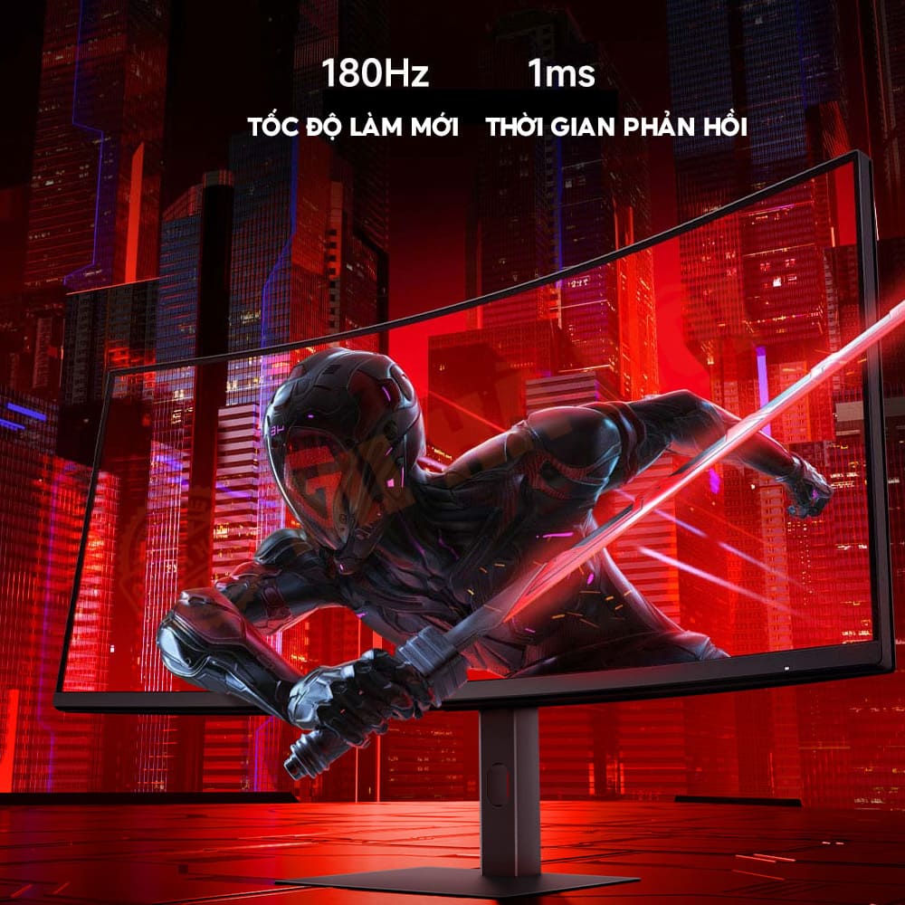 Thời gian phản hồi của màn hình Xiaomi chỉ 1ms