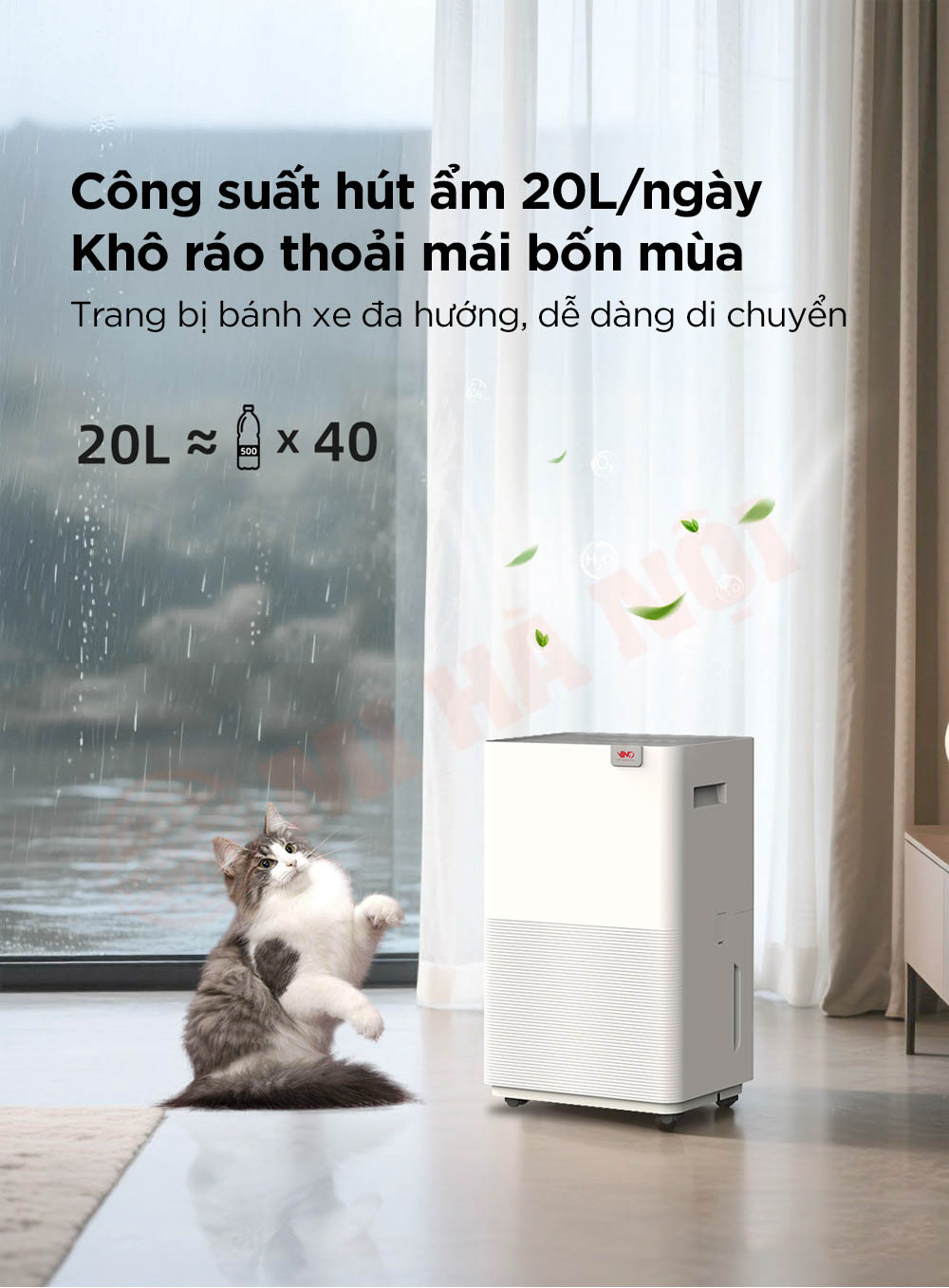 Máy hút ẩm VINO 20L