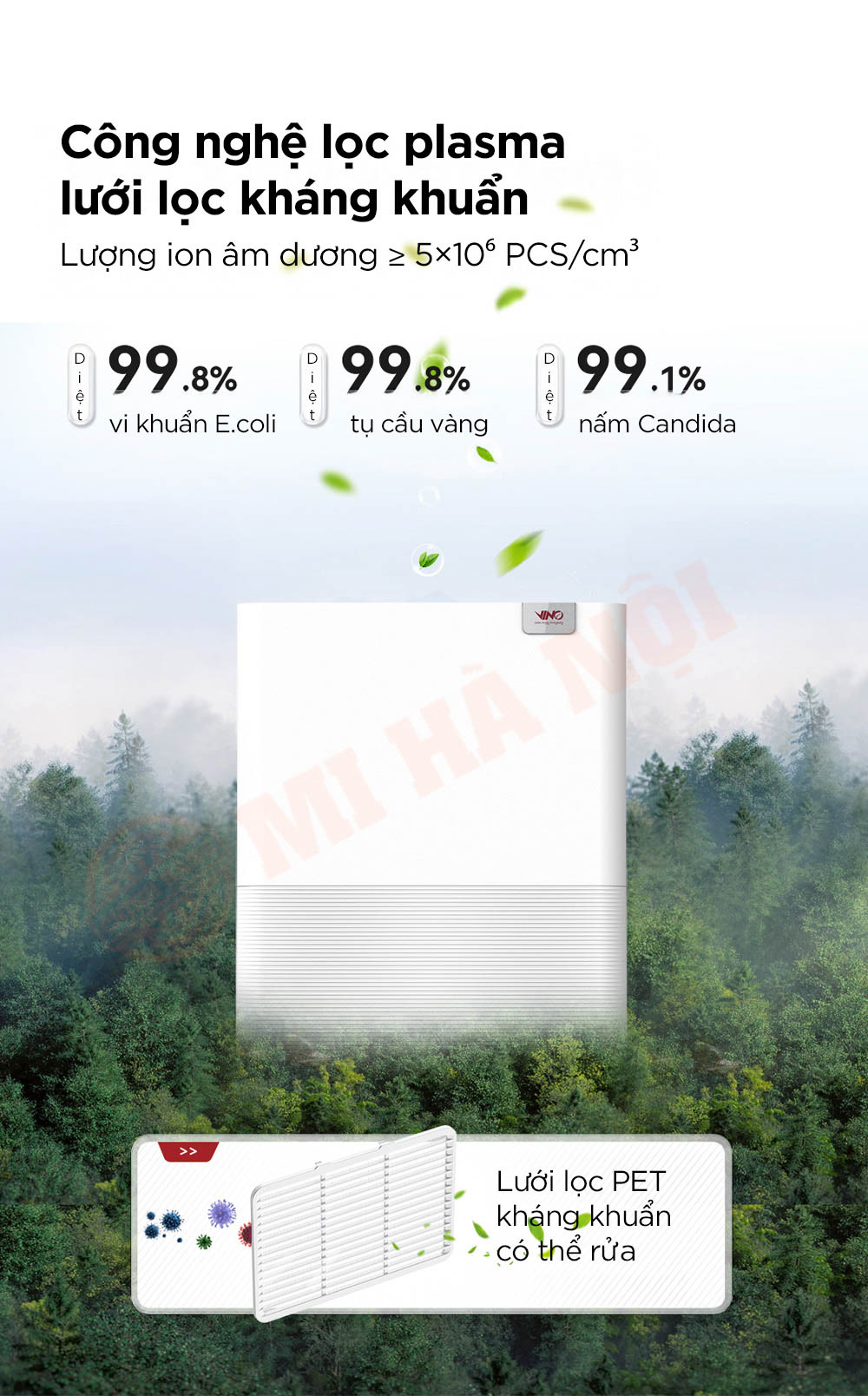 Máy hút ẩm VINO 20L