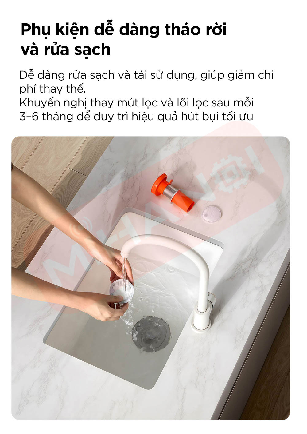 Máy hút bụi cầm tay Xiaomi Mijia E204