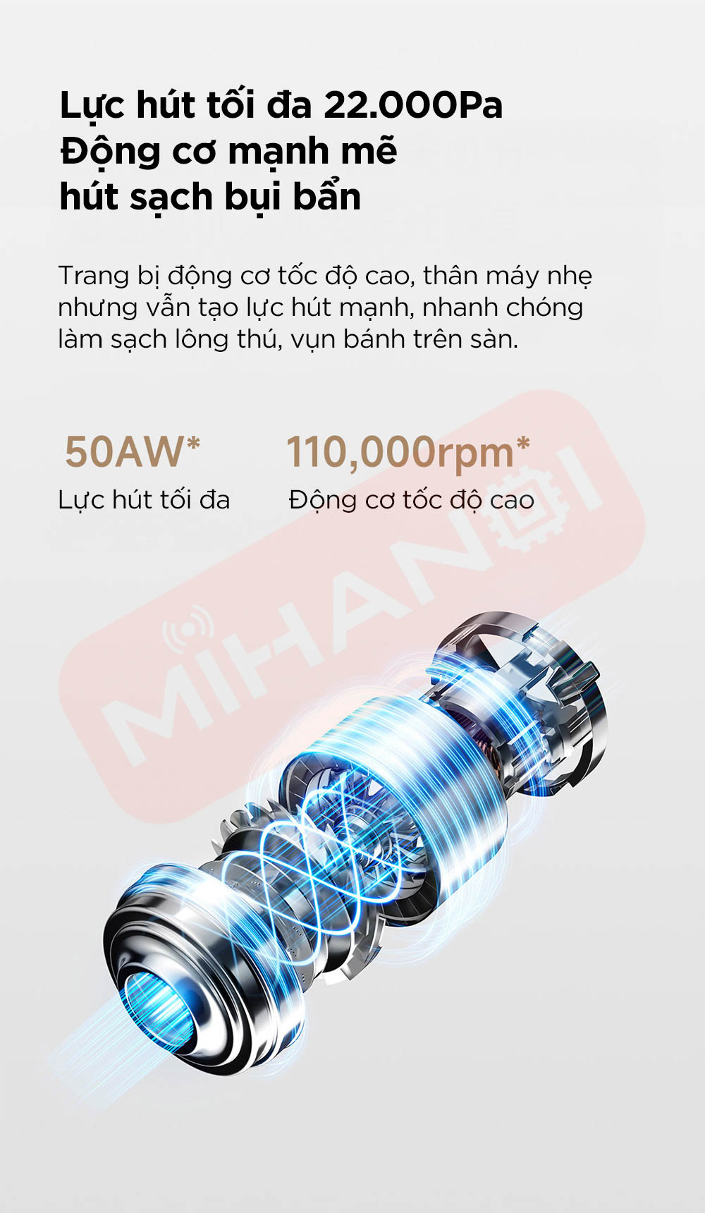 Máy hút bụi cầm tay Xiaomi Mijia E204
