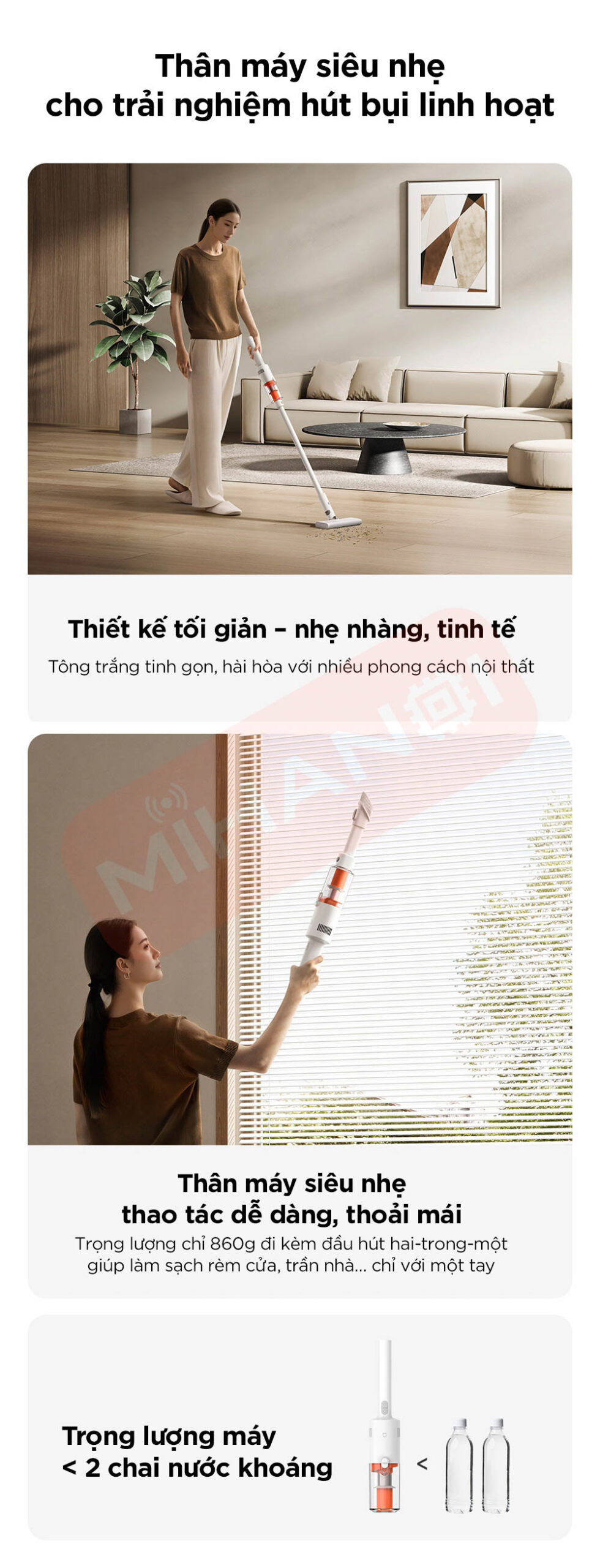 Máy hút bụi cầm tay Xiaomi Mijia E204
