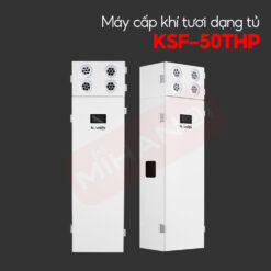 Máy cấp khí tươi dạng tủ Novalife KSF-50THP - Lưu lượng 500m³/h, Hiệu suất ERV>80%