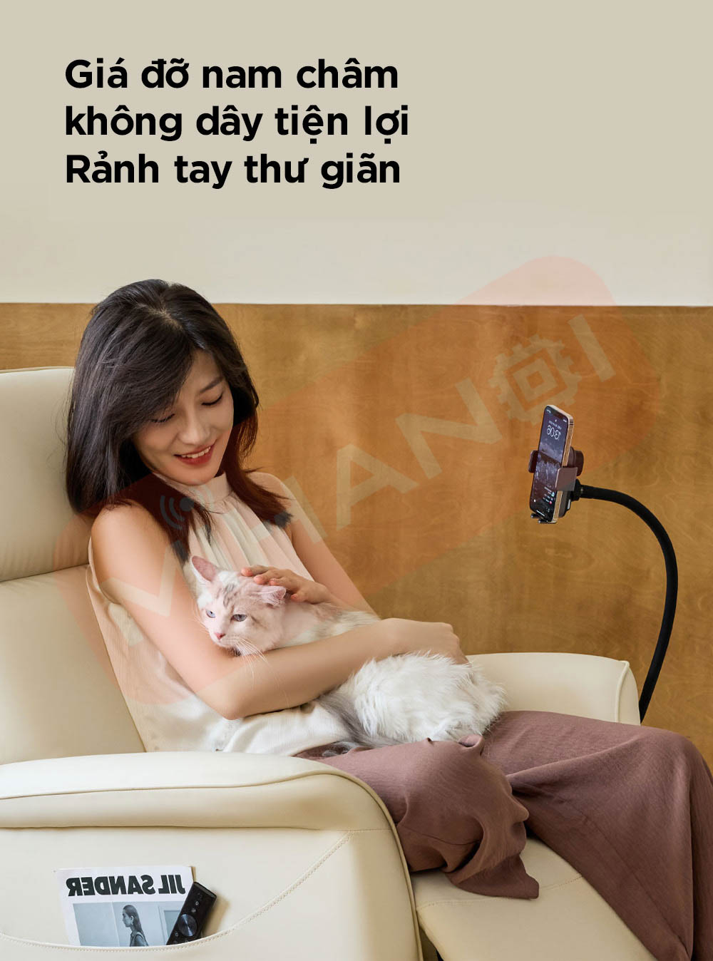 Ghế sofa điện da thật đa chức năng 8H B12