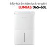 Máy hút ẩm kiêm lọc không khí Lumias D6S-60L