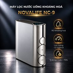 Máy lọc nước uống Novalife NC-9 – RO khoáng hóa, lưu lượng khoảng 2,1 lít/phút