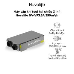 Máy cấp khí tươi hai chiều 3 in 1 Novalife NV-VF3.5A 350m³/h